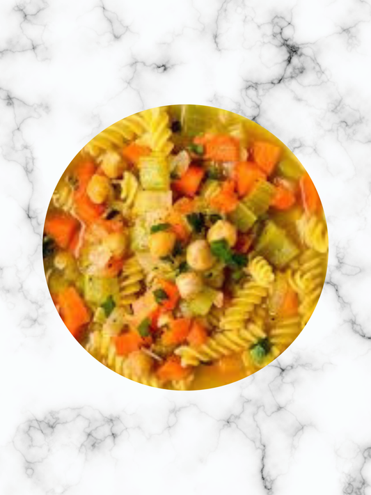 Chickpea Noodle Soup